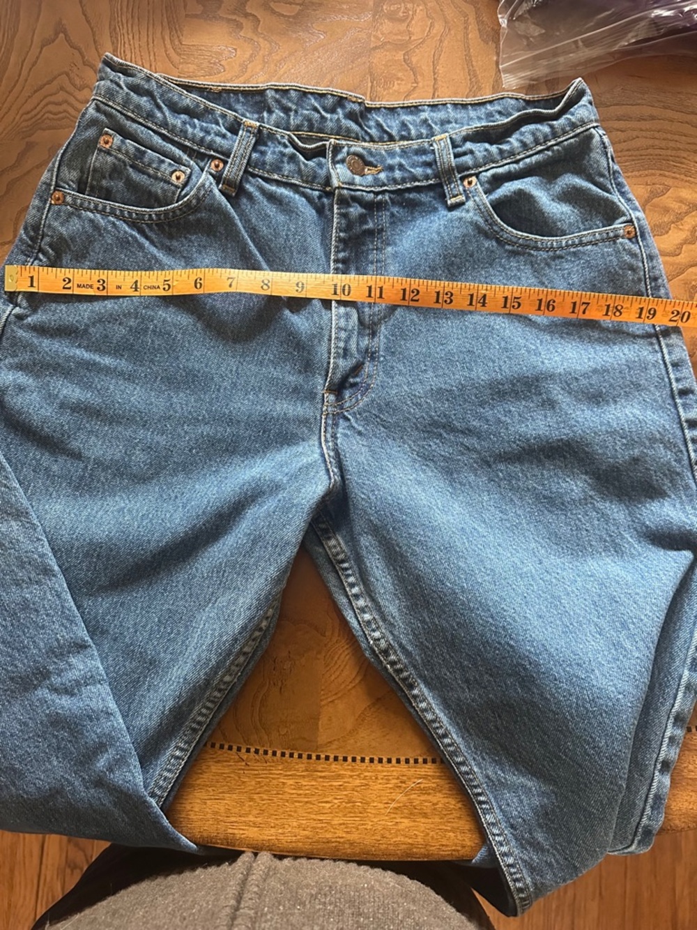 Levi's 511 Classic Medium Wash Boot Cut Jeans W32, L32, 100% Cotton, Classic - Picture 11 of 11